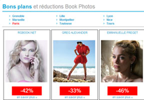 Bons plans book photos EtoileCasting